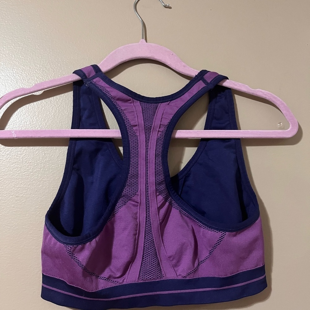 Columbia Purple Sports Bra - Picture 3 of 3